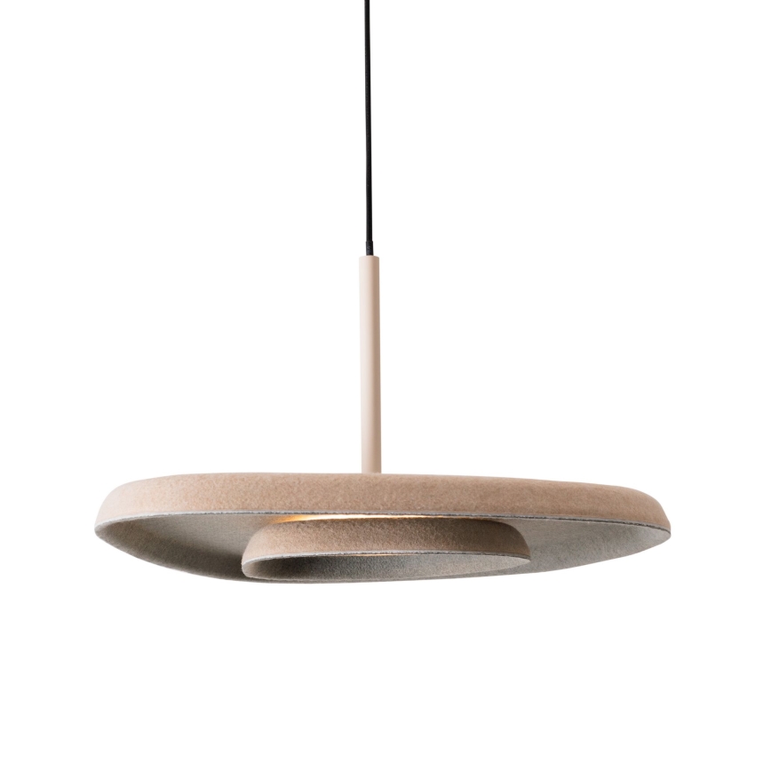 MAXLIGHT P0561 -  Κρεμαστό φωτιστικό οροφής LED DEUX LED/5W/230V μπεζ/γκρι