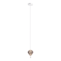 MAXLIGHT P0576 -  Κρεμαστό φωτιστικό οροφής LED PALLONCINI 2xLED/3W/230V διάμετρος 12 cm φιμέ