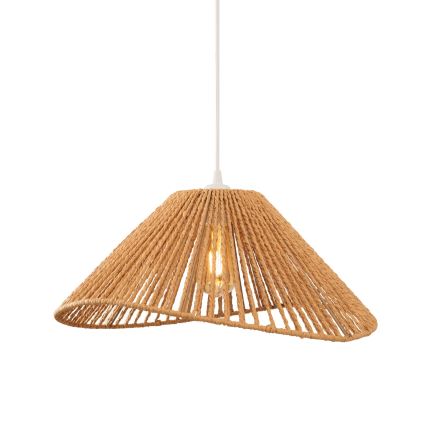 MAXLIGHT P0577 - Κρεμαστό φωτιστικό οροφής AMALFI 1xE27/15W/230V διάμετρος 45 cm μπεζ