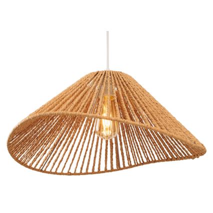 MAXLIGHT P0577 - Κρεμαστό φωτιστικό οροφής AMALFI 1xE27/15W/230V διάμετρος 45 cm μπεζ