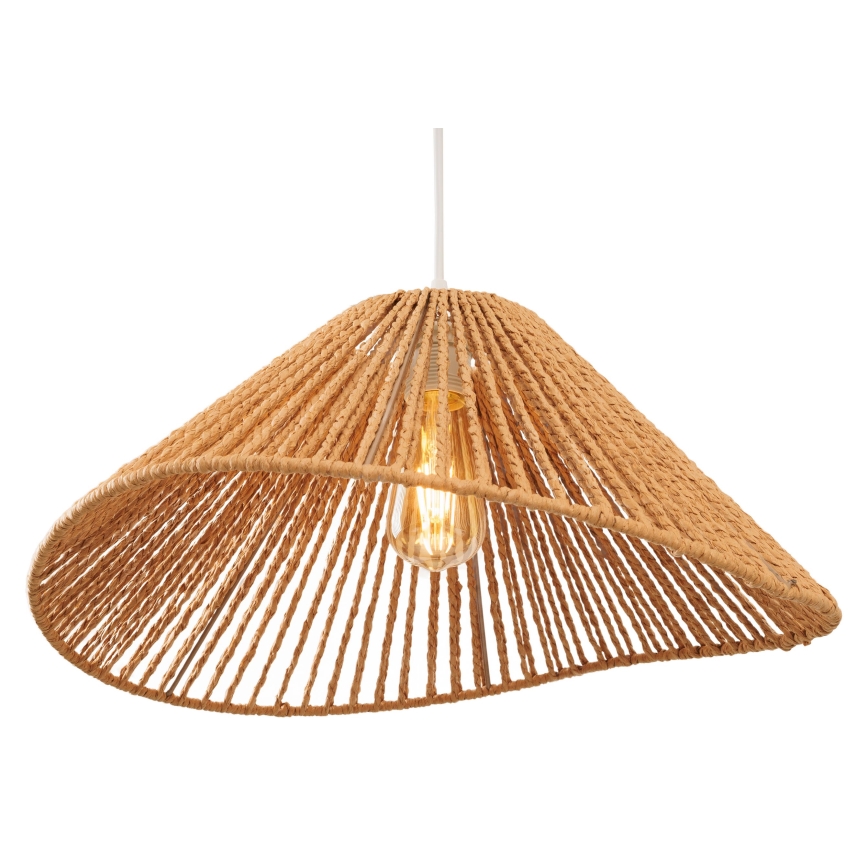 MAXLIGHT P0577 - Κρεμαστό φωτιστικό οροφής AMALFI 1xE27/15W/230V διάμετρος 45 cm μπεζ