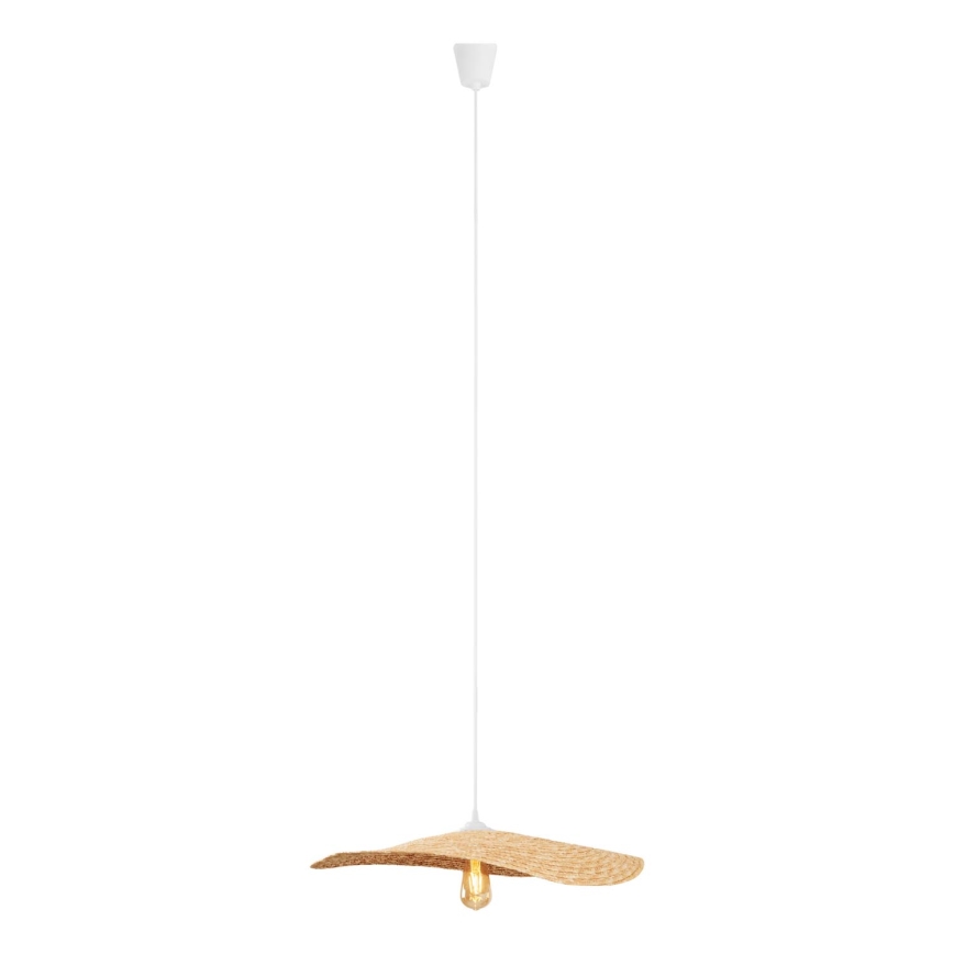 MAXLIGHT P0581 - Κρεμαστό φωτιστικό οροφής NAP 1xE27/15W/230V διάμετρος 60 cm μπεζ