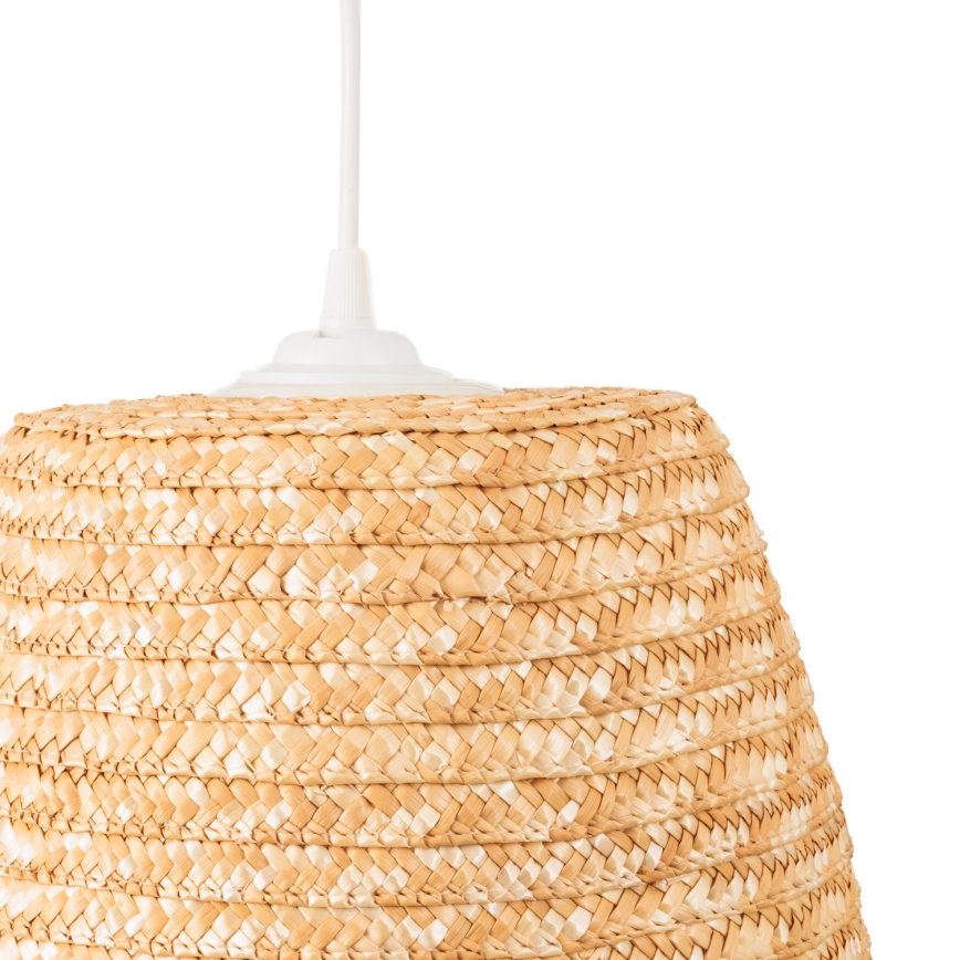 MAXLIGHT P0582 - Κρεμαστό φωτιστικό οροφής POT 1xE27/15W/230V διάμετρος 30 cm μπεζ