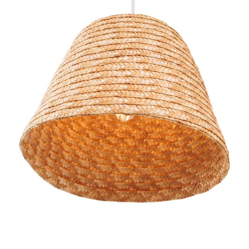 MAXLIGHT P0582 - Κρεμαστό φωτιστικό οροφής POT 1xE27/15W/230V διάμετρος 30 cm μπεζ