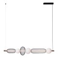 MAXLIGHT P0593 -  Κρεμαστό φωτιστικό οροφής LED BORA LED/29W/230V λευκό/μαύρο