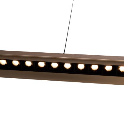MAXLIGHT P0594 - Led Dimmable κρεμαστό φωτιστικό οροφής JO-JO LED/38W/230V 2700/4500/5500K ορείχαλκος