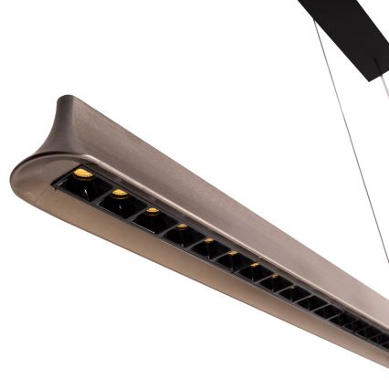 MAXLIGHT P0595 - Ρυθμιζόμενο LED φωτιστικό οροφής με καλώδιο JO-JO LED/38W/230V 2700/4500/5500K ανθρακί