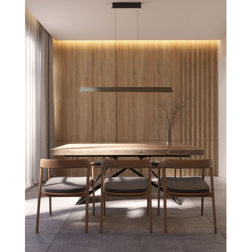 MAXLIGHT P0595 - Led Dimmable κρεμαστό φωτιστικό οροφής JO-JO LED/38W/230V 2700/4500/5500K ανθρακί