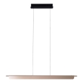MAXLIGHT P0596 - Led Dimmable κρεμαστό φωτιστικό οροφής JO-JO LED/40W/230V 2700/4500/5500K ορείχαλκος
