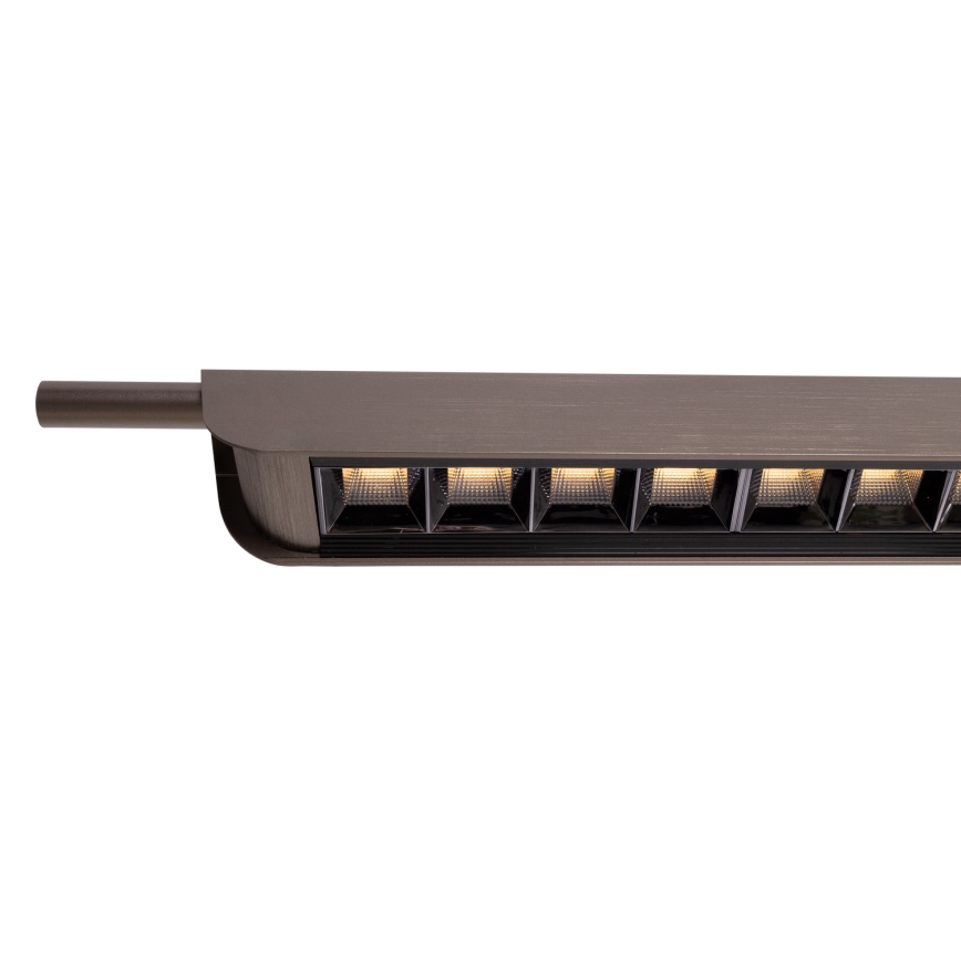 MAXLIGHT P0597 - Led Dimmable κρεμαστό φωτιστικό οροφής JO-JO LED/40W/230V 2700/4500/5500K ανθρακί
