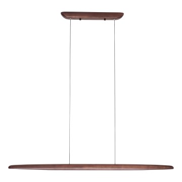 MAXLIGHT P0598 -  Κρεμαστό φωτιστικό οροφής LED WOODY LED/25W/230V καφέ/πεύκο