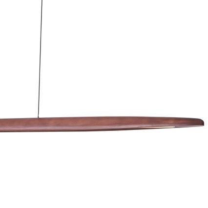 MAXLIGHT P0598 -  Κρεμαστό φωτιστικό οροφής LED WOODY LED/25W/230V καφέ/πεύκο