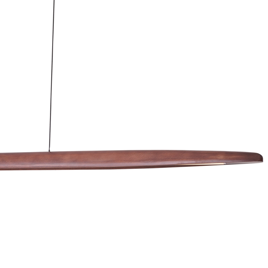 MAXLIGHT P0598 -  Κρεμαστό φωτιστικό οροφής LED WOODY LED/25W/230V καφέ/πεύκο