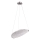 MAXLIGHT P0636D - Κρεμαστό φωτιστικό σε καλώδιο EMPIRE LED/17W/230V γυαλιστερό χρώμιο