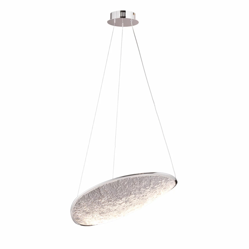MAXLIGHT P0636D - Κρεμαστό φωτιστικό σε καλώδιο EMPIRE LED/17W/230V γυαλιστερό χρώμιο