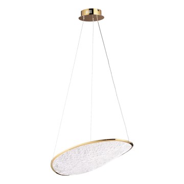 MAXLIGHT P0637D - LED κρεμαστό φωτιστικό με καλώδιο EMPIRE LED/17W/230V χρυσό
