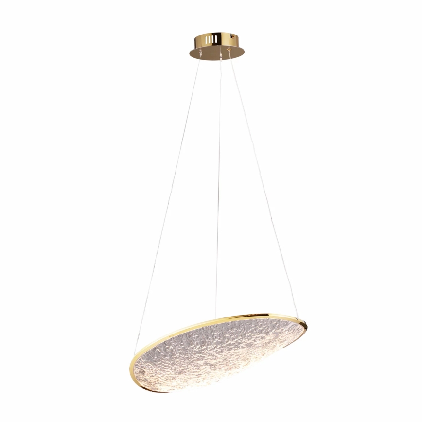 MAXLIGHT P0637D - LED κρεμαστό φωτιστικό με καλώδιο EMPIRE LED/17W/230V χρυσό