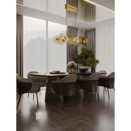 MAXLIGHT P0643 - LED πολυέλαιος σε βέργα ALLURE LED/51W/230V χρυσό