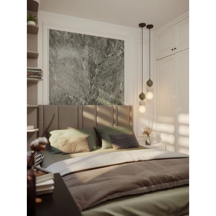 MAXLIGHT P0665 - Κρεμαστό φωτιστικό με καλώδιο ανάρτησης ALICE 1xG9/7W/230V διάμ. 10 εκ. μαύρο