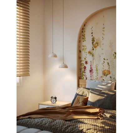 MAXLIGHT P0666 - LED κρεμαστό φωτιστικό με καλώδιο CUCCINA LED/57W/230V Ø 15 cm μπεζ