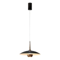 MAXLIGHT P0676 - LED κρεμαστό φωτιστικό σε καλώδιο MANUKA LED/12W/230V Ø 28 εκ. χρυσό/μαύρο