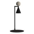 MAXLIGHT T0070 - LED επιτραπέζιο φωτιστικό BINGO LED/12W/230V CRI 92 μαύρο/μπεζ