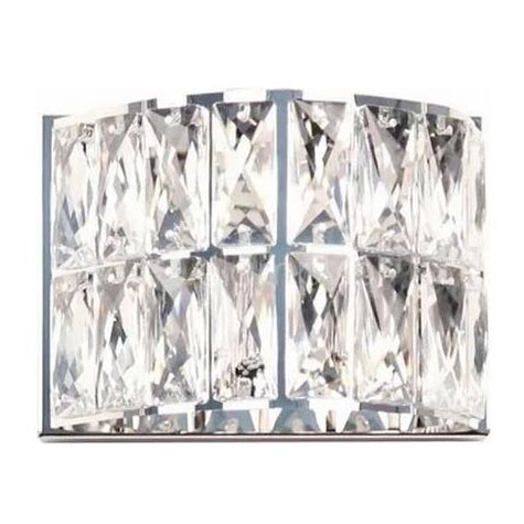 MAXLIGHT W0204 - Φωτιστικό τοίχου DIAMANTE 1xG9/42W/230V γυαλιστερό χρώμιο