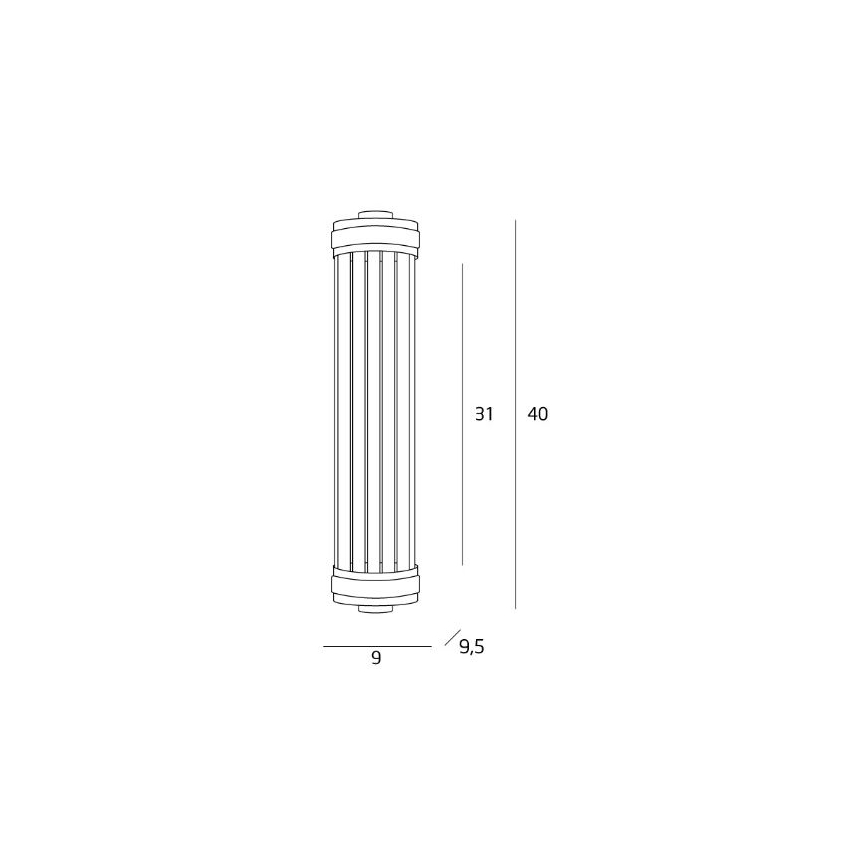 MAXLIGHT W0241 - Φωτιστικό τοίχου FLORENCE 2xE14/40W/230V γυαλιστερό χρώμιο
