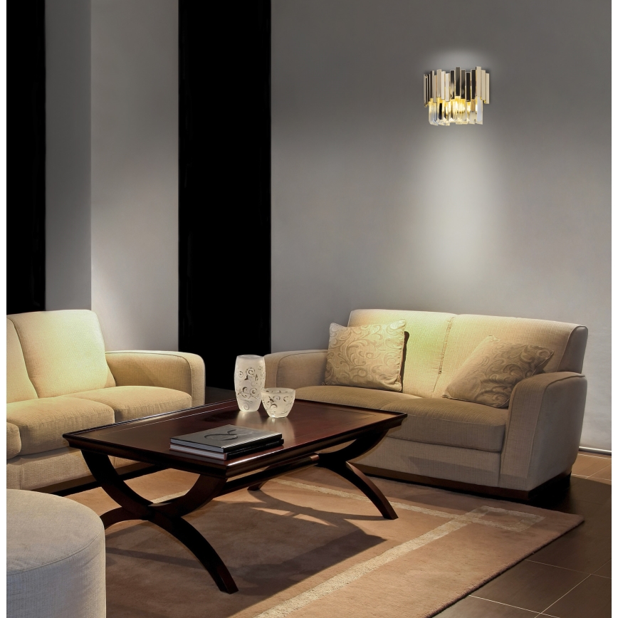 MAXLIGHT W0251 - Φωτιστικό τοίχου TREND 3xG9/40W/230V χρυσό