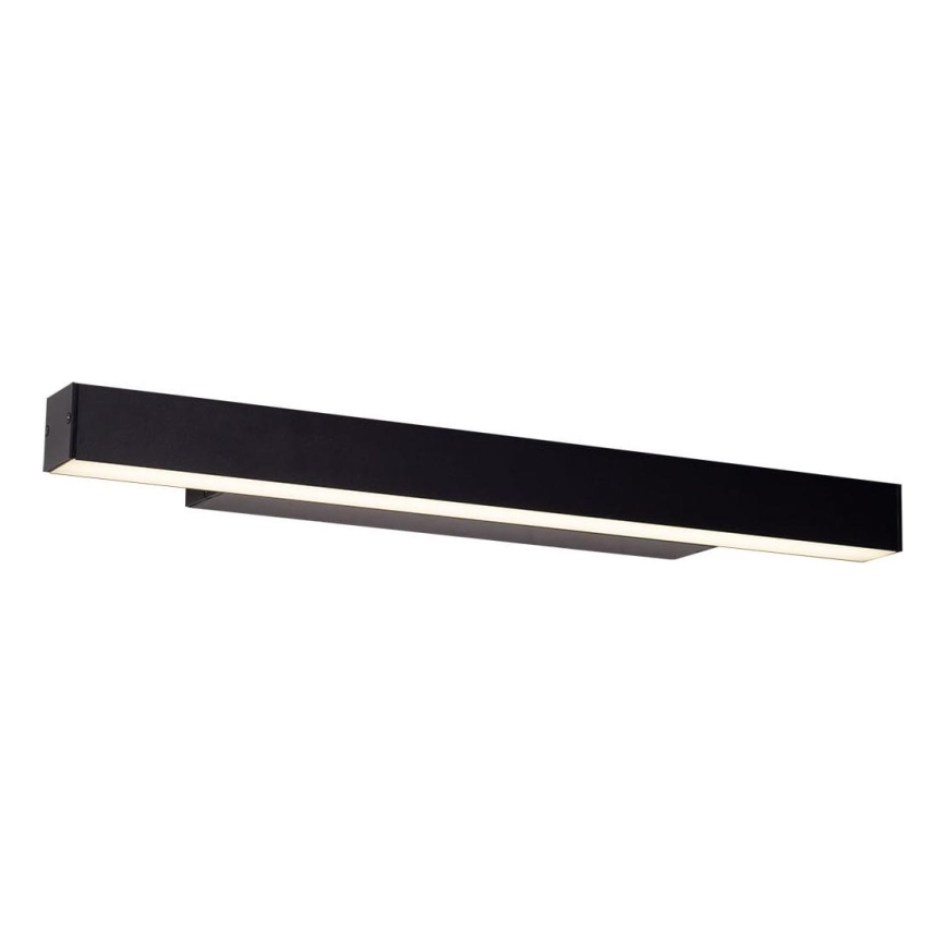 MAXLIGHT W0264 - LED Dimmable φωτισμός καθρέφτη μπάνιου LINEAR LED/18W/230V 57 cm IP44 μαύρο