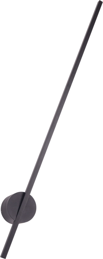 MAXLIGHT W0267 - Επιτοίχιο φωτιστικό εξωτερικού χώρου LED ΑΡΑΧΝΗ LED/8,4W/230V IP44 μαύρο