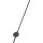 MAXLIGHT W0267 - Επιτοίχιο φωτιστικό εξωτερικού χώρου LED ΑΡΑΧΝΗ LED/8,4W/230V IP44 μαύρο