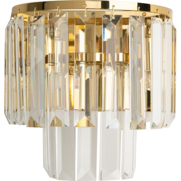 MAXLIGHT W0288 - Φωτιστικό τοίχου MONACO 2xG9/40W/230V χρυσό