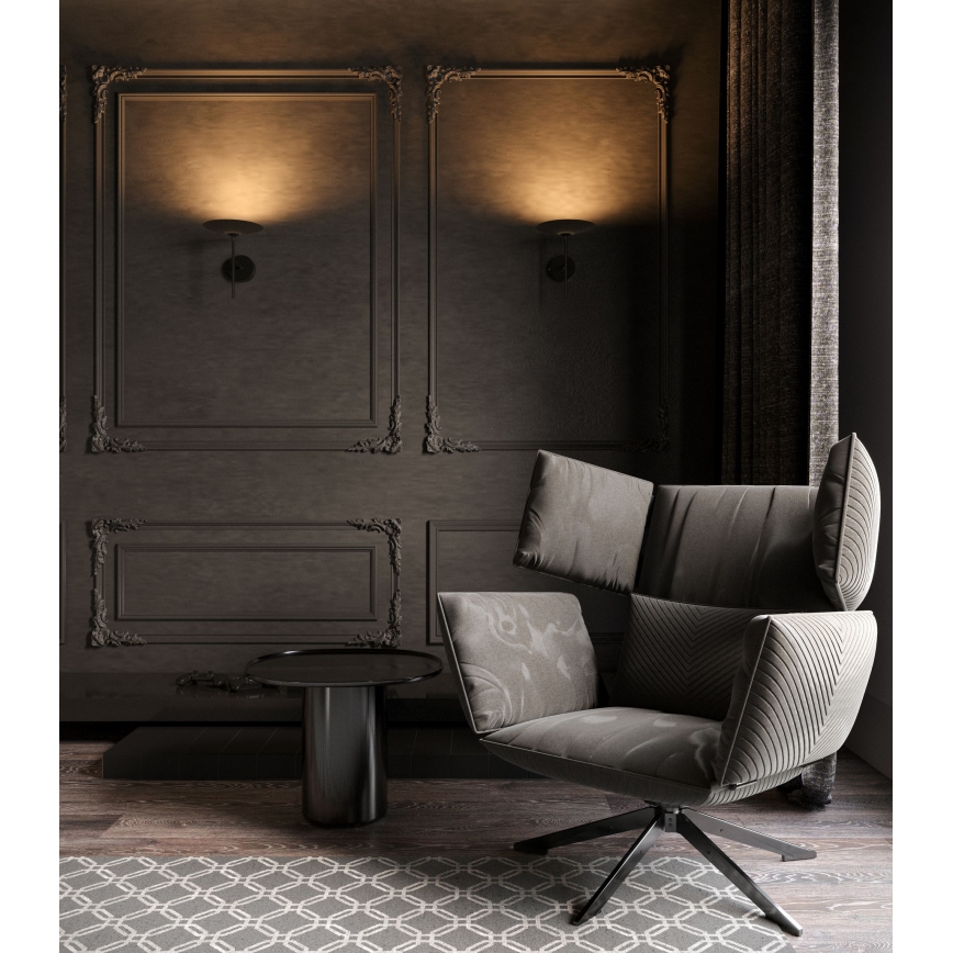 MAXLIGHT W0303 - Φωτιστικό τοίχου LED HANA LED/6W/230V μαύρο