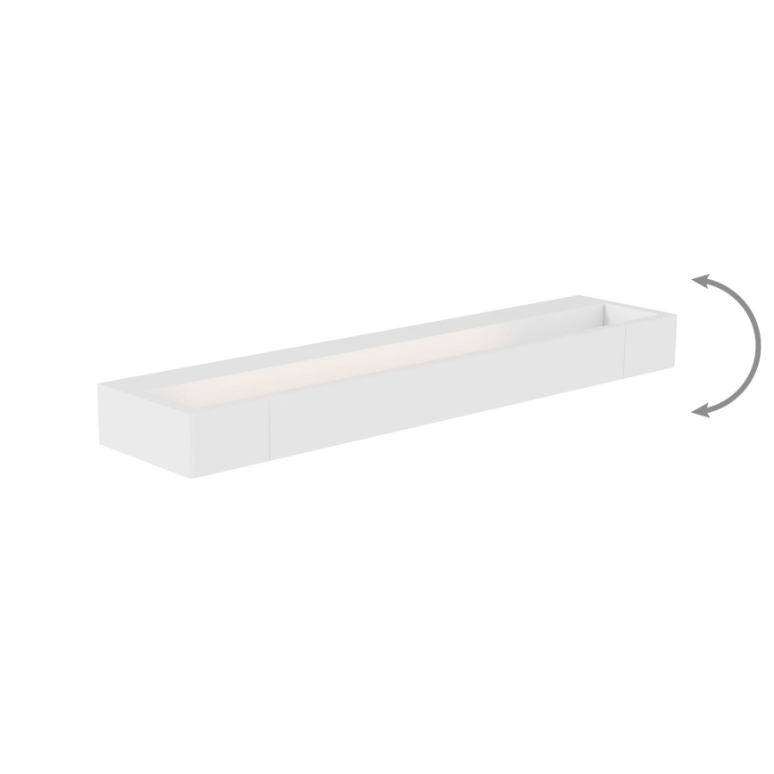 MAXLIGHT W0306 - Φωτιστικό τοίχου μπάνιου LED FLINK LED/12W/230V 45 cm IP44 λευκό