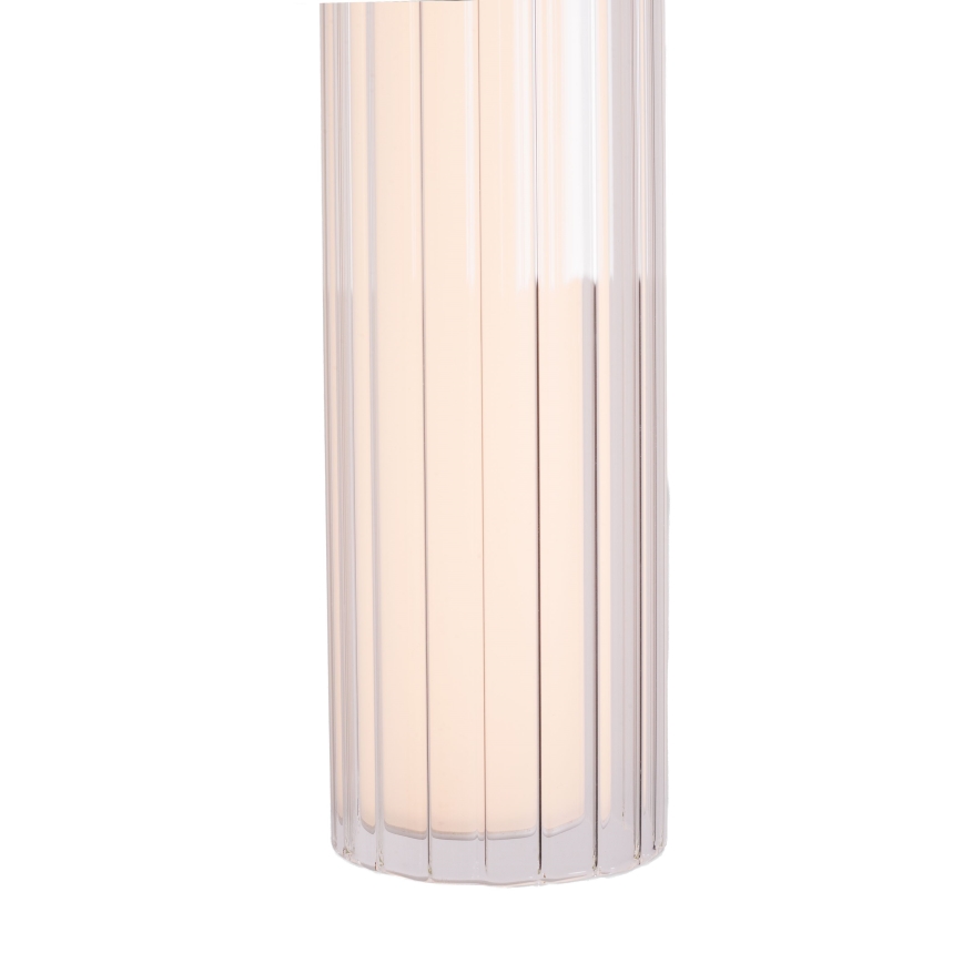 MAXLIGHT W0363 - Φωτιστικό τοίχου μπάνιου LED FAYETTE LED/6W/230V 31 cm IP44 μαύρο