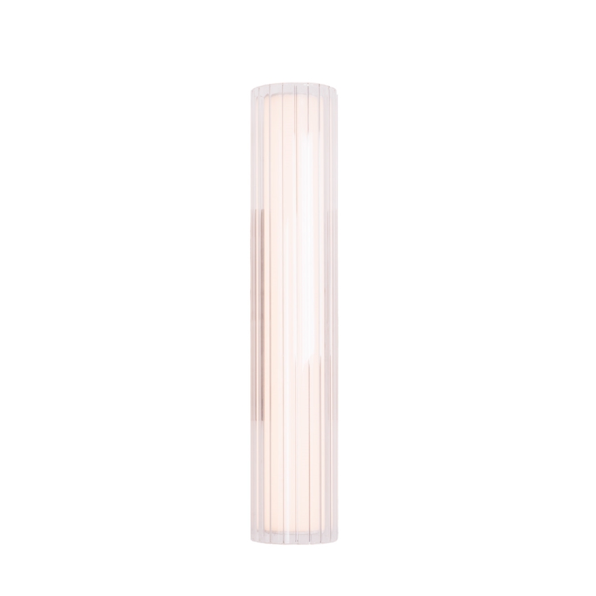 MAXLIGHT W0363 - Φωτιστικό τοίχου μπάνιου LED FAYETTE LED/6W/230V 31 cm IP44 μαύρο