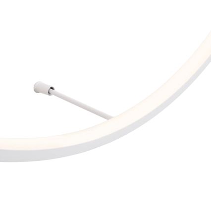 MAXLIGHT W0434 - LED οροφιαίο φωτιστικό μπάνιου VISUAL LED/22W/230V Ø 60 cm IP44 λευκό