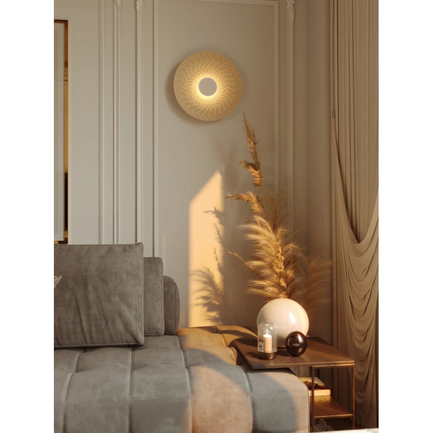 MAXLIGHT W0457 - LED επιτοίχιο φωτιστικό MISAKI LED/6W/230V CRI 95 μπεζ