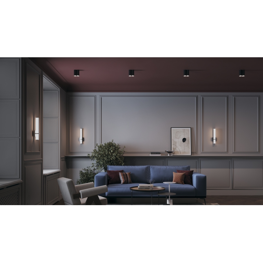 Maytoni C010CL-01B - Φωτιστικό σποτ FOCUS 1xGU10/50W/230V μαύρο