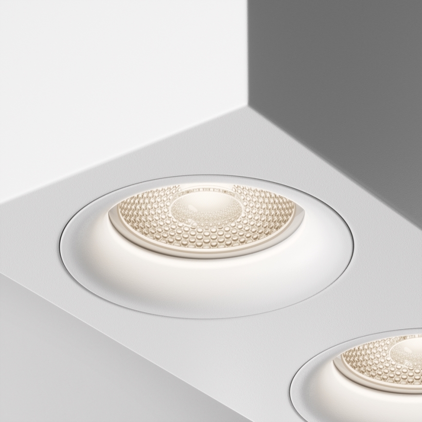 Maytoni C013CL-02W - Φωτιστικό σποτ SLIM 2xGU10/50W/230V λευκό