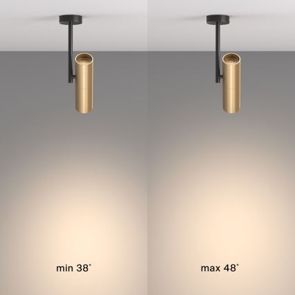 Maytoni C020CL-01GB - Φωτιστικό σποτ ELTI 1xGU10/50W/230V χρυσαφί