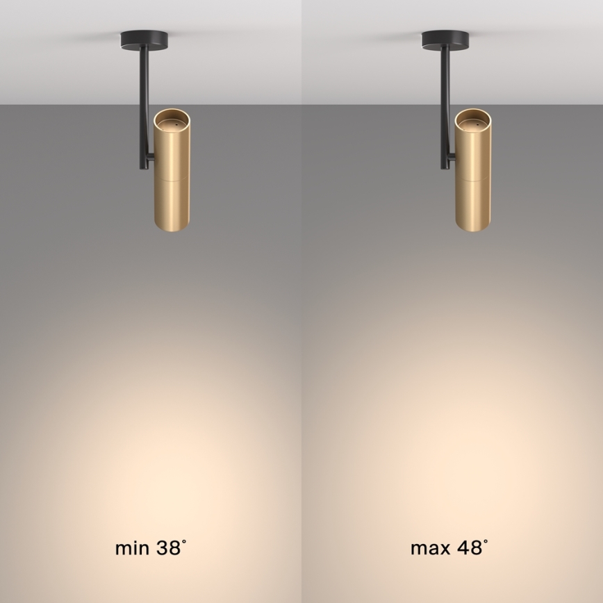 Maytoni C020CL-01GB - Φωτιστικό σποτ ELTI 1xGU10/50W/230V χρυσαφί