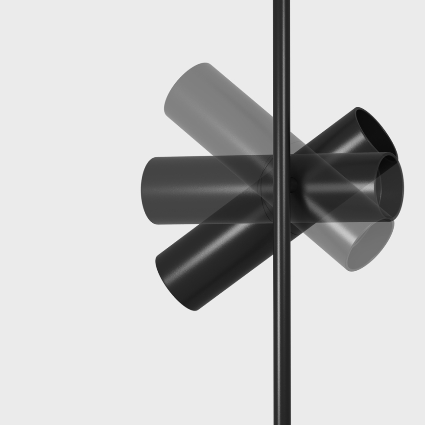 Maytoni C021CL-02B - Κρεμαστό φωτιστικό ELTI 2xGU10/50W/230V μαύρο