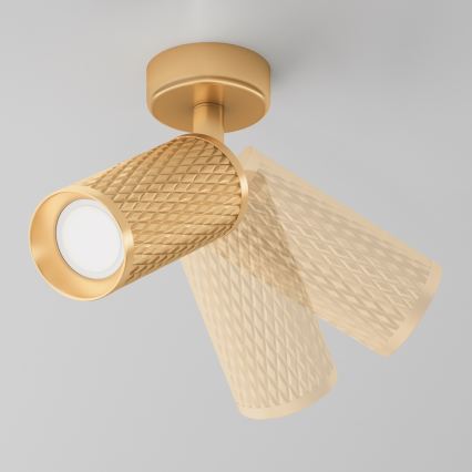 Maytoni C034CL-01G - Σημειακό φωτιστικό FOCUS 1xGU10/10W/230V χρυσό