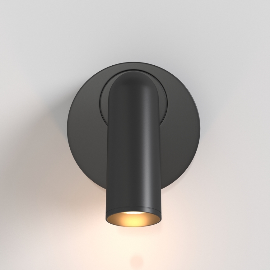 Maytoni C038WL-L3B3K - Φωτιστικό τοίχου LED MIRAX LED/3W/230V 3000K μαύρο