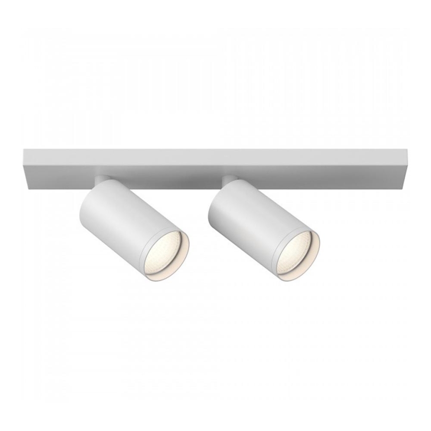 Maytoni C051CL-U-2W - Κατευθυνόμενο φωτιστικό FOCUS 2xGU10/10W/230V, λευκό