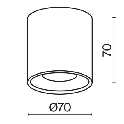 Maytoni C064CL-L12B4K - LED Σποτ ALFA LED/12W/230V CRI 90 μαύρο