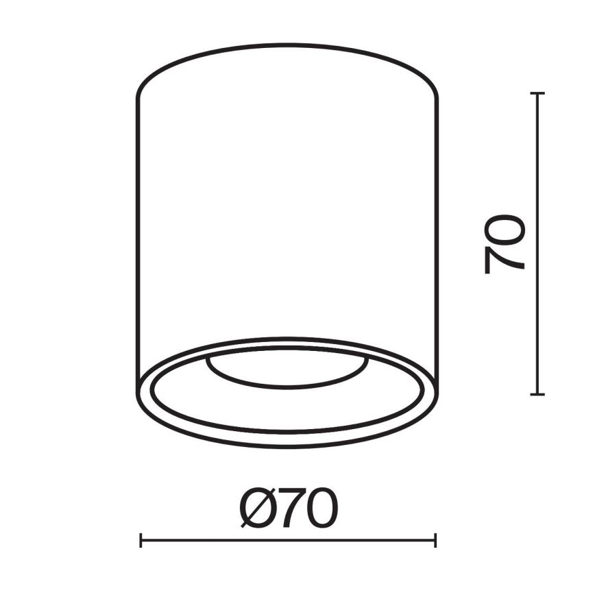 Maytoni C064CL-L12B4K - LED Σποτ ALFA LED/12W/230V CRI 90 μαύρο