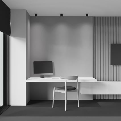 Maytoni C065CL-L12B3K - LED Σποτ ALFA LED/12W/230V CRI 90 μαύρο